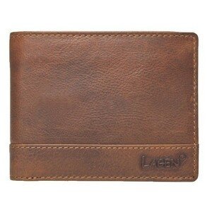Pánska kožená peňaženka Lagen 1998 / V - hnedá