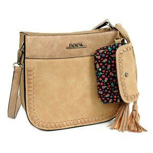 Dámske crossbody Doca 12407 - camel