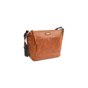 Dámska crossbody kabelka Doca 13947 - camel