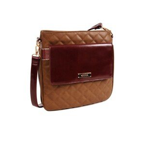 Dámska crossbody kabelka Doca 14131 - hnedá