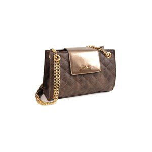 Dámska crossbody kabelka Doca 14154 - metalická