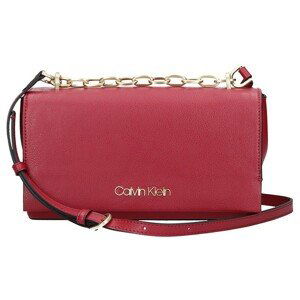 Dámska crossbody kabelka Calvin Klein Romana - vínová