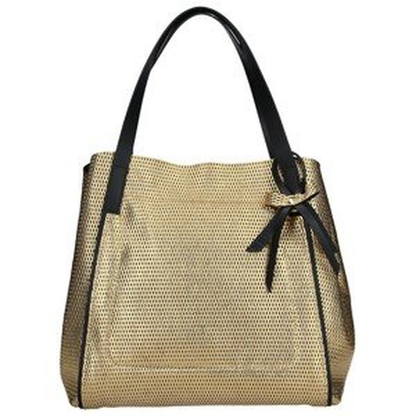 Dámska kožená kabelka Ripani Maya - zlatá