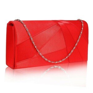 Dámska listová kabelka LS Fashion Quinn - červená