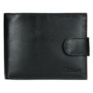 Pánska kožená peňaženka Diviley Loris - čierna