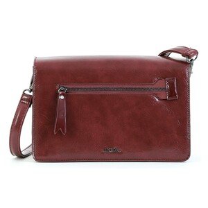 Dámska crossbody kabelka Doca 15698 - vínová