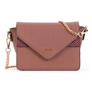 Dámska crossbody kabelka Doca 15656 - staroružová