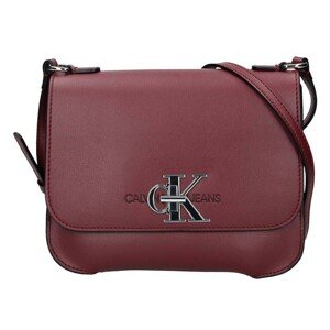 Dámska crossbody kabelka Calvin Klein Nikol - vínová