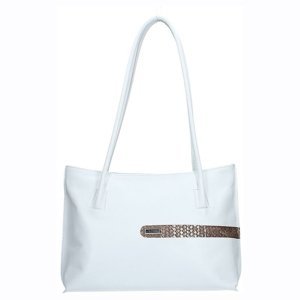 Dámská kožená kabelka Facebag Dora - bílá