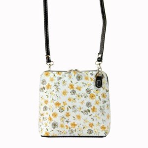 Dámska kožená crossbody kabelka Emily - čierna