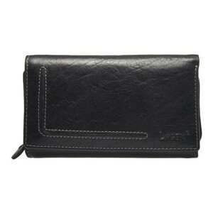 Dámska kožená peňaženka Lagen Anitas - čierna