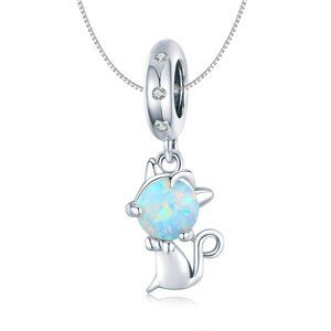 Linda's Jewelry Strieborný náhrdelník Cute Cat Ag 925/1000 INH114