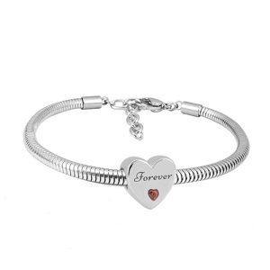 Linda's Jewelry Náramok Forever Love Chirurgická oceľ INR066