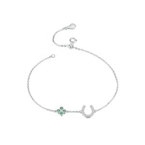 Linda's Jewelry Strieborný náramok Lucky Podkova Ag 925/1000 INR086