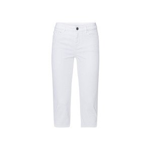 esmara® Dámske capri nohavice (40, biela)