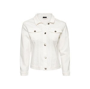 esmara® Dámska rifľová bunda (34, biela)
