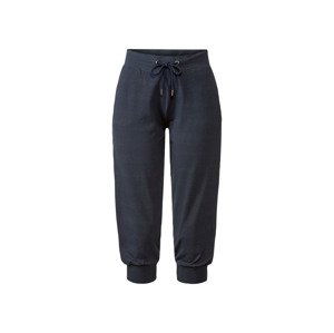 esmara® Dámske capri tepláky (XS (32/34), tmavomodrá)