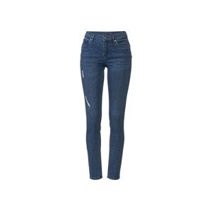 esmara® Dámske rifle Super Skinny Fit (36, modrá)