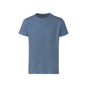 LIVERGY® Pánske bavlnené tričko (M (48/50), modrá)
