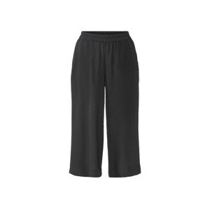 esmara® Dámske nohavice Culotte (36, čierna)