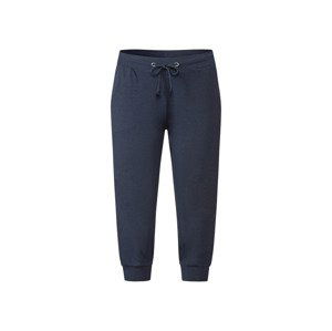 esmara® Dámske capri tepláky (S (36/38), navy modrá)