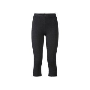 esmara® Dámske capri legíny (XS (32/34), čierna)