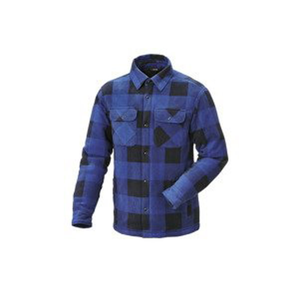 PARKSIDE® Pánska košeľová bunda (L (52/54), modrá/námornícka modrá)