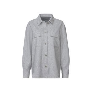 esmara® Dámska košeľová bunda (M (40/42), sivá)