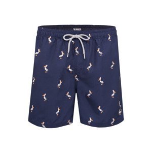 Happy Shorts Pánske plavky (XXL, pelikán)