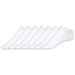 LIVERGY® Pánske ponožky, 7 párov (43/46, biela)