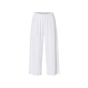 esmara® Dámske culotte nohavice  (S (36/38), biela)