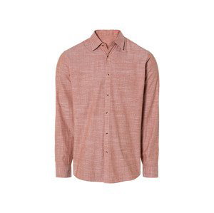 LIVERGY® Pánska košeľa „Regular Fit“ (XL (43/44), terakota)