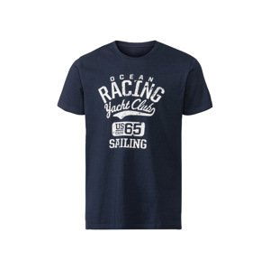 LIVERGY® Pánske tričko (XL (56/58), navy modrá)