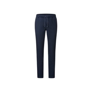 LIVERGY® Pánske chino nohavice „Slim Fit“ (48, navy modrá)