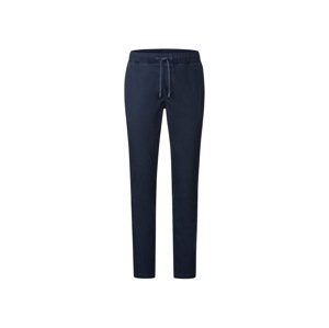 LIVERGY® Pánske chino nohavice „Slim Fit“ (50, navy modrá)