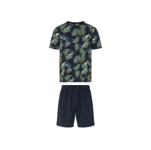 LIVERGY® Pánske krátke pyžamo (M (48/50), navy modrá)