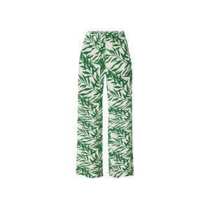 esmara® Dámske letné nohavice (36, zelená/béžová)