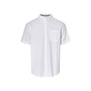 LIVERGY® Pánska voľnočasová košeľa (S (37/38), biela)