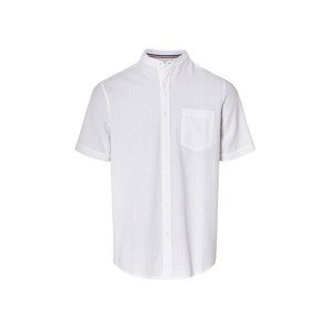 LIVERGY® Pánska voľnočasová košeľa (XXL (45/46), biela)