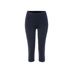 esmara® Dámske capri legíny (S (36/38), navy modrá)