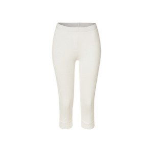 esmara® Dámske capri legíny (XS (32/34), biela)