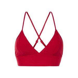 esmara® Dámske bikiny – vrchný diel (40, červená)