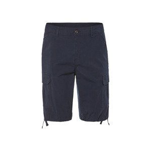 LIVERGY® Pánske cargo bermudy (48, tmavomodrá)