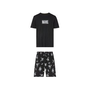 Pánske krátke pyžamo (XL (56/58), čierna)