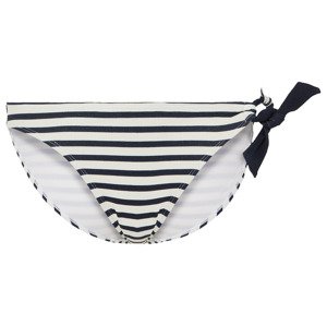 esmara® Dámske bikiny – spodný diel (36, modrá/biela/pruhy)