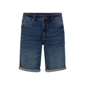 LIVERGY® Pánske rifľové šortky (50, modrá)