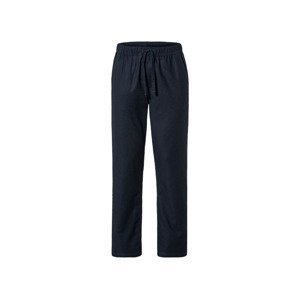 LIVERGY® Pánske nohavice „Straight Fit“ (46, námornícka modrá)