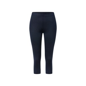 esmara® Dámske 	capri legíny (XS (32/34), navy modrá)