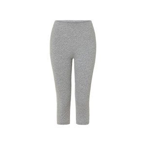 esmara® Dámske capri legíny s BIO bavlnou (XS (32/34), sivá)