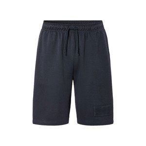 LIVERGY® Pánske teplákové bermudy (XXL (60/62), navy modrá)